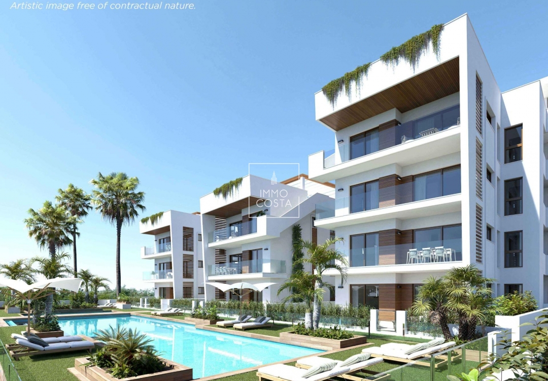 Nieuwbouw Woningen - Ground floor apartment - Los Alcazares