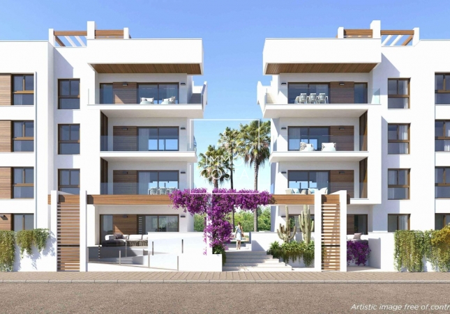 Nieuwbouw Woningen - Ground floor apartment - Los Alcazares