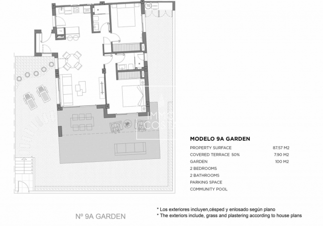 Nieuwbouw Woningen - Ground floor apartment - Los Alcazares