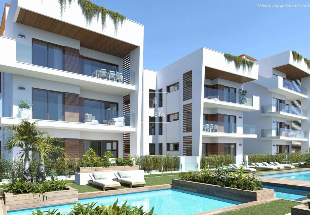 Nouvelle construction - Ground floor apartment - Los Alcazares
