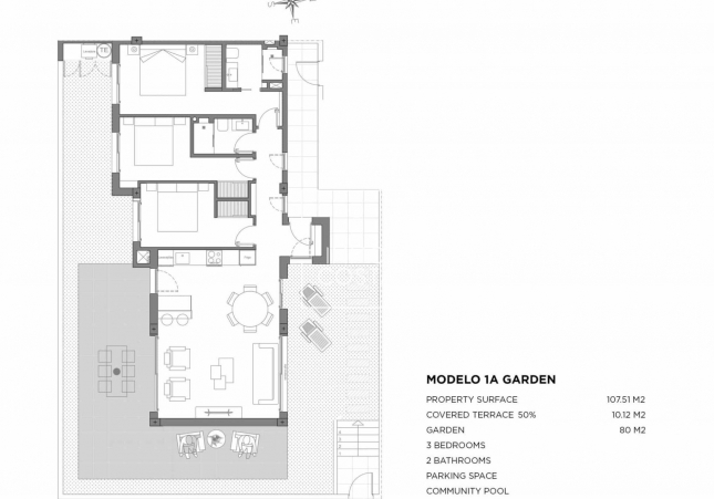 Nouvelle construction - Ground floor apartment - Los Alcazares