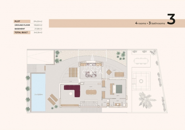 Nowy budynek - Villa - Algorfa
