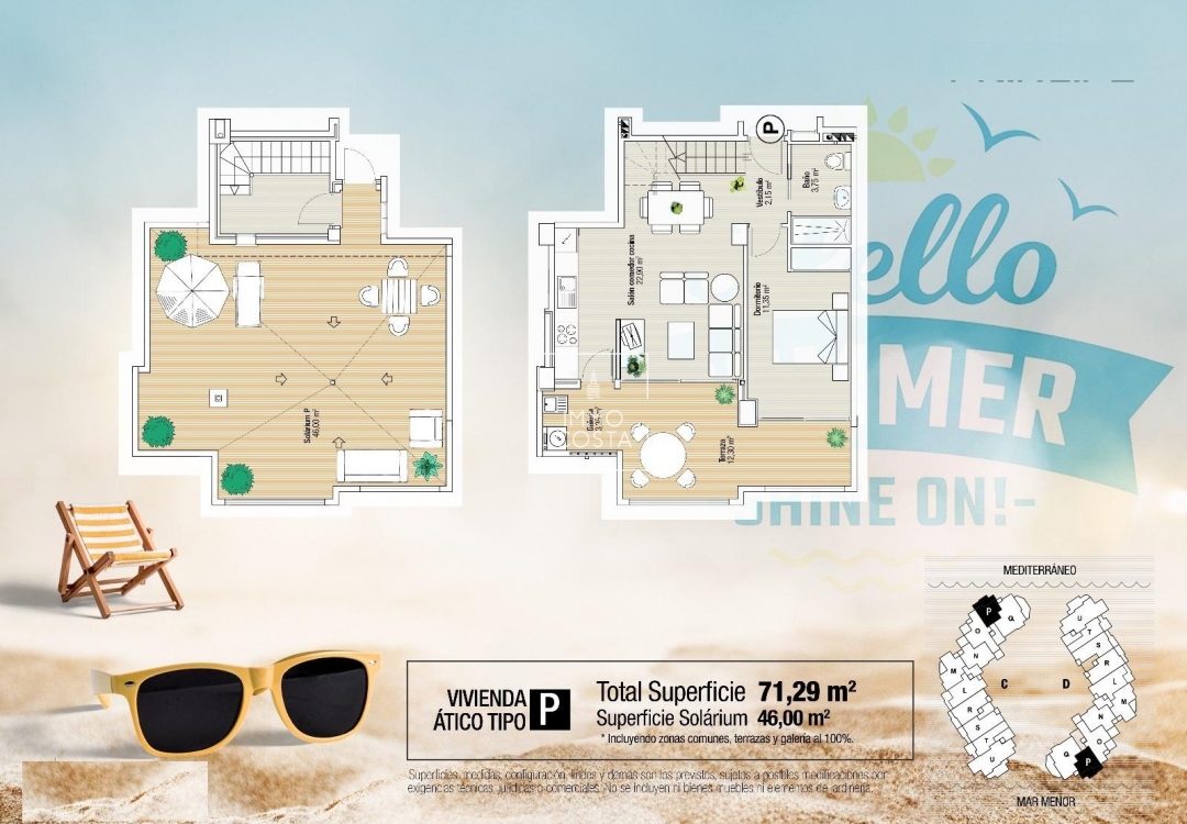 Новое здание - Пентхаус - La Manga del Mar Menor - La Manga Del Mar Menor