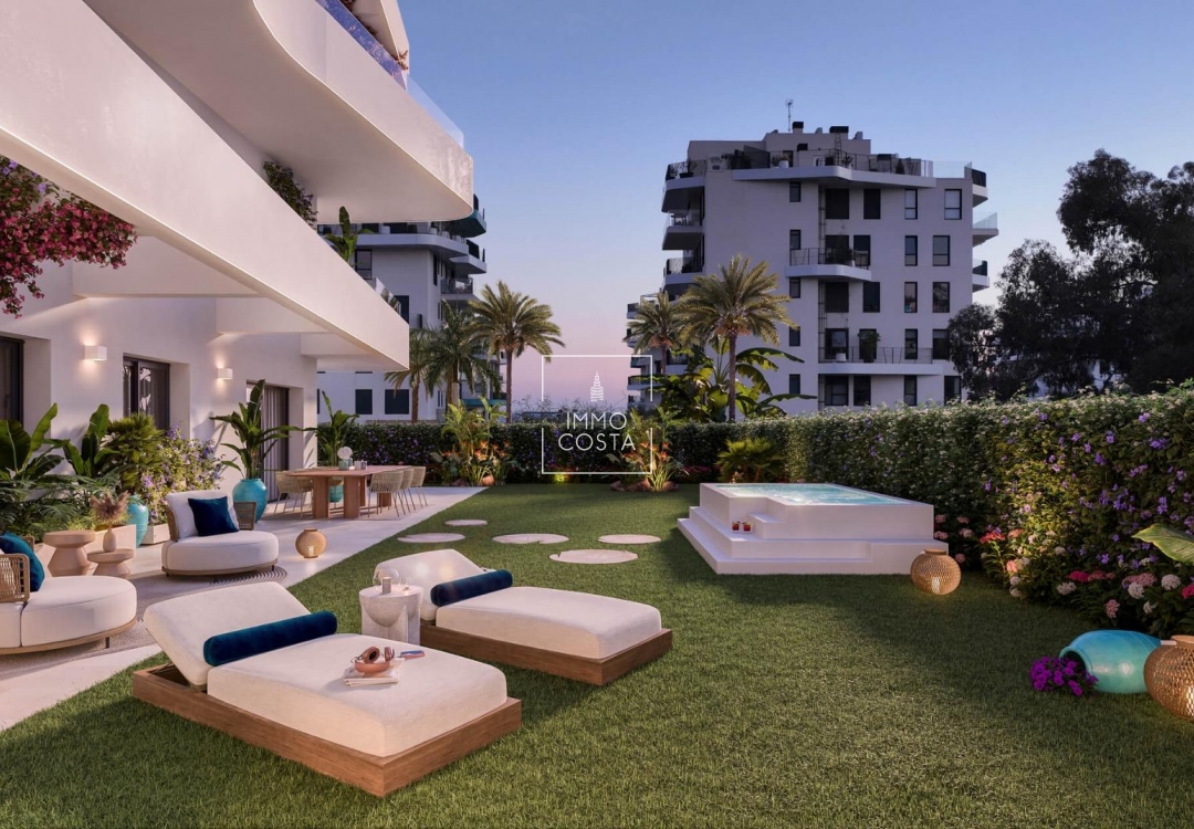 Obra nueva - Ground floor apartment - Villajoyosa