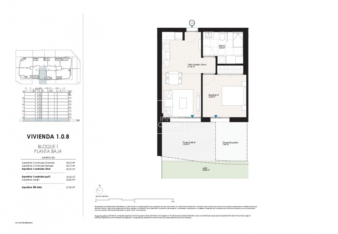 Obra nueva - Ground floor apartment - Villajoyosa