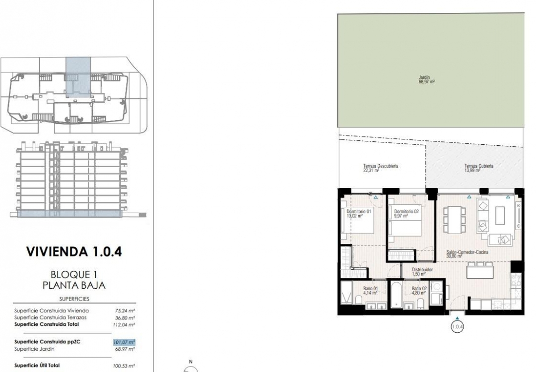 Nowy budynek - Ground floor apartment - Villajoyosa