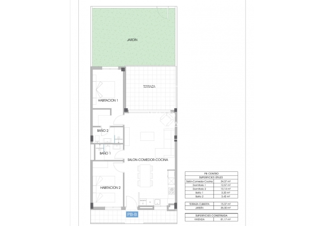 Nieuwbouw Woningen - Ground floor apartment - Villajoyosa