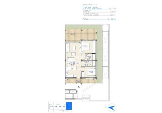 Новое здание - Ground floor apartment - Los Alcazares