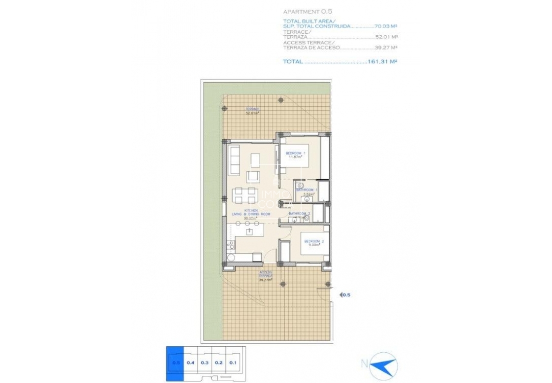 Новое здание - Ground floor apartment - Los Alcazares