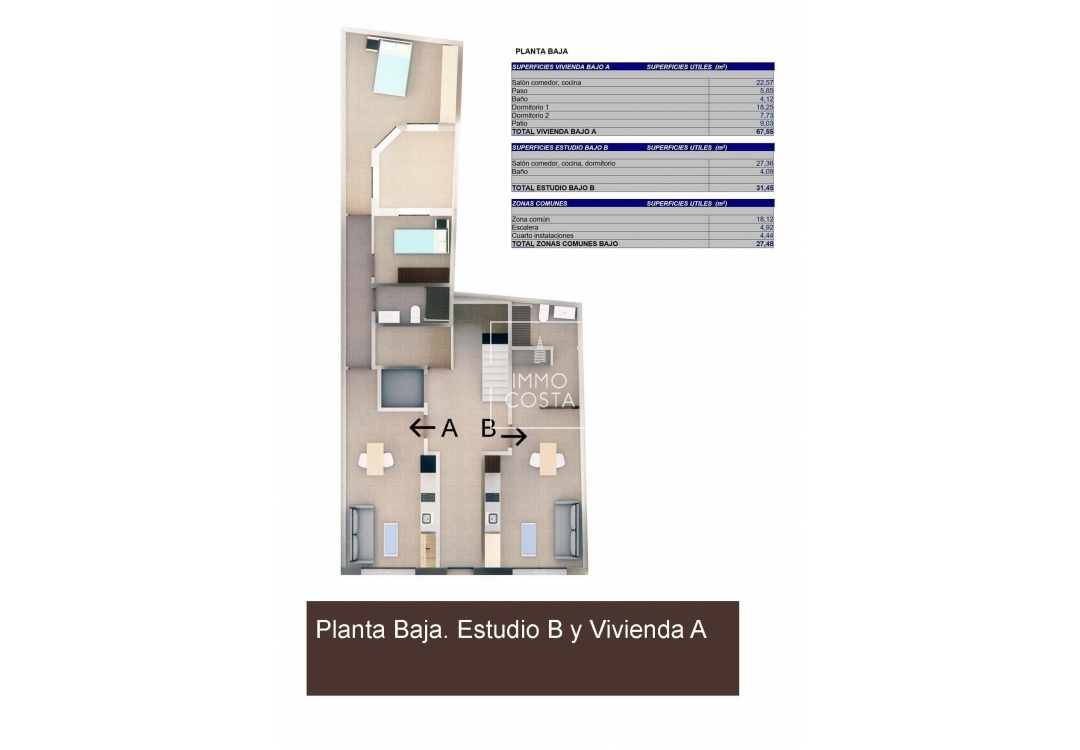 Nieuwbouw Woningen - studio - Torrevieja