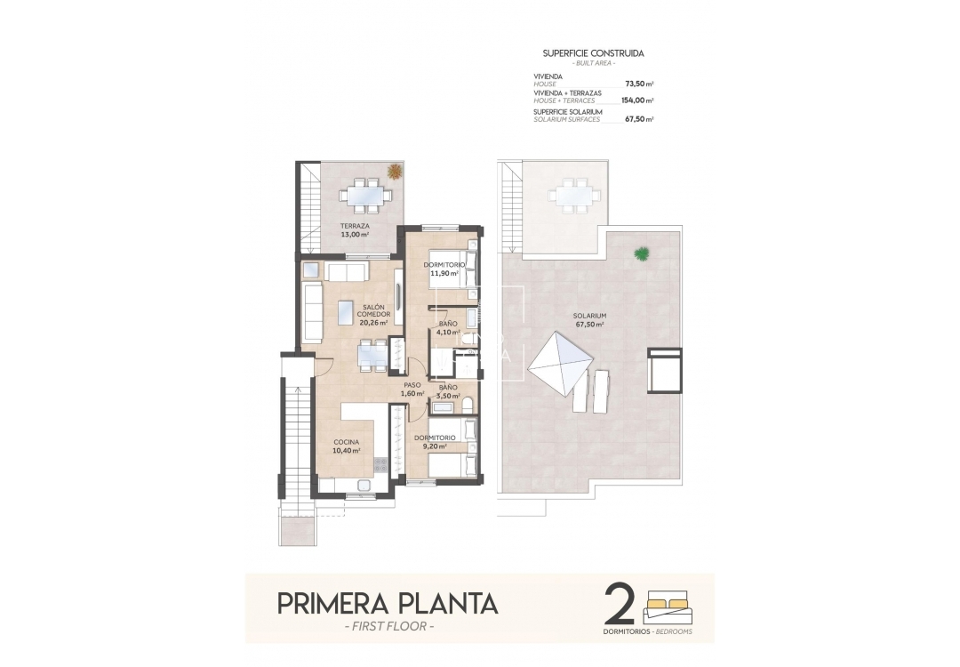 Nouvelle construction - Top Floor Bungalow - San Miguel de Salinas - San Miguel De Salinas