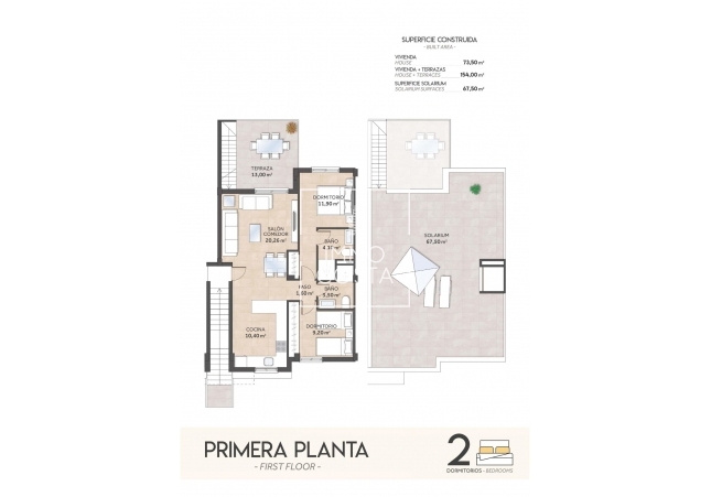Nouvelle construction - Top Floor Bungalow - San Miguel de Salinas - San Miguel De Salinas