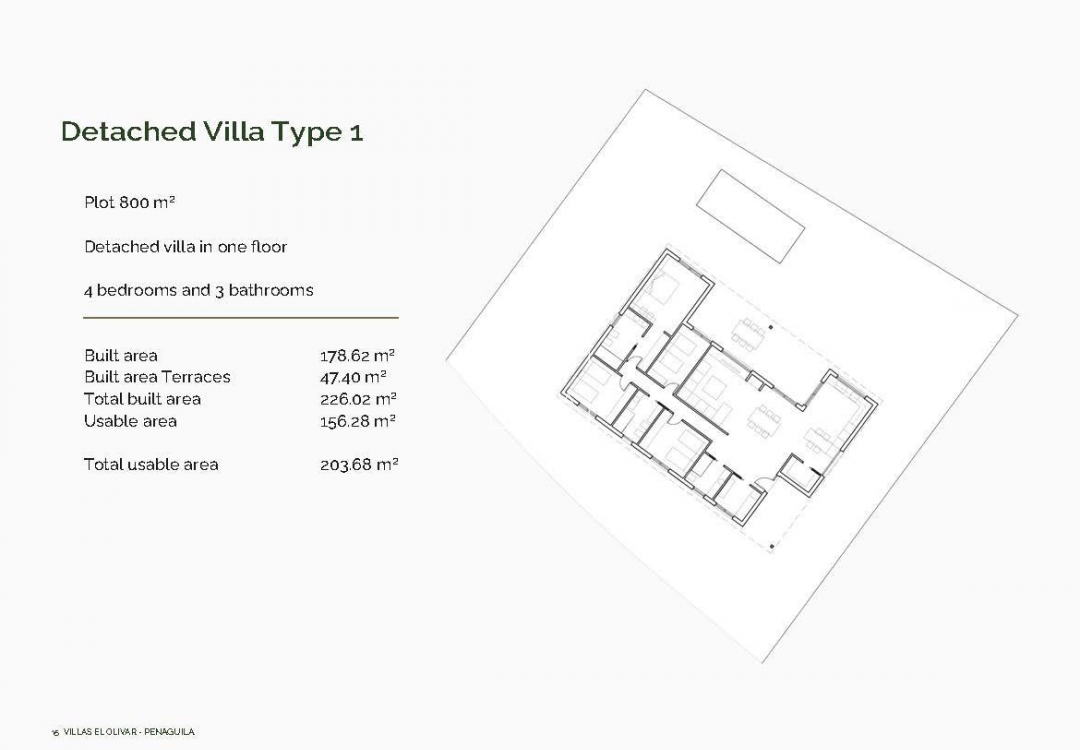 Nowy budynek - Villa - Penaguila