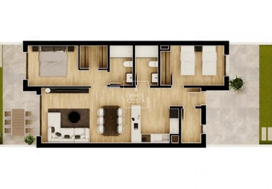Obra nueva - Ground floor apartment - Monforte del Cid