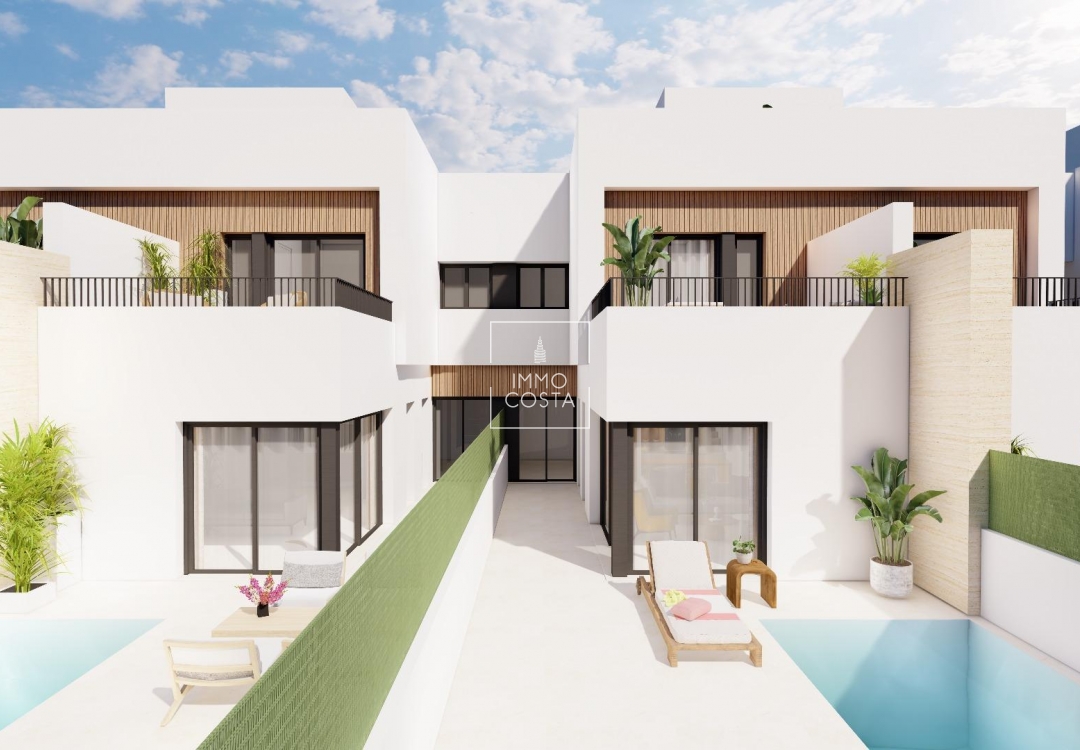 Neubau - Semidetached - Santiago de la Ribera - Santiago De La Ribera