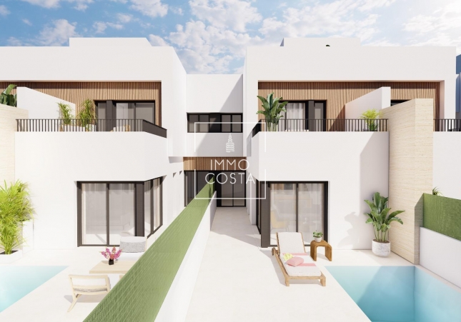 Nouvelle construction - Semidetached - Santiago de la Ribera - Santiago De La Ribera