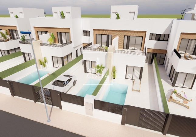Nouvelle construction - Semidetached - Santiago de la Ribera - Santiago De La Ribera