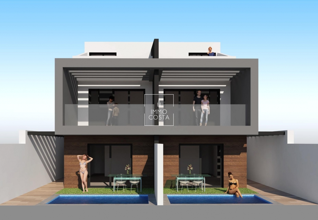 Nouvelle construction - Semidetached - San Javier