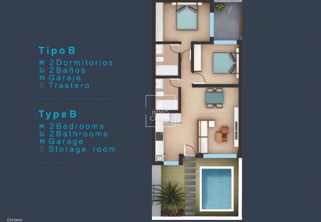 Nowy budynek - Ground Floor Bungalow - San Pedro del Pinatar - San Pedro Del Pinatar