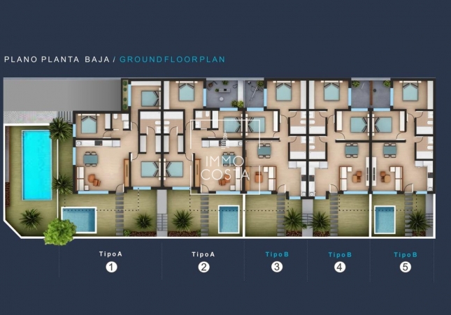 Nowy budynek - Ground Floor Bungalow - San Pedro del Pinatar - San Pedro Del Pinatar