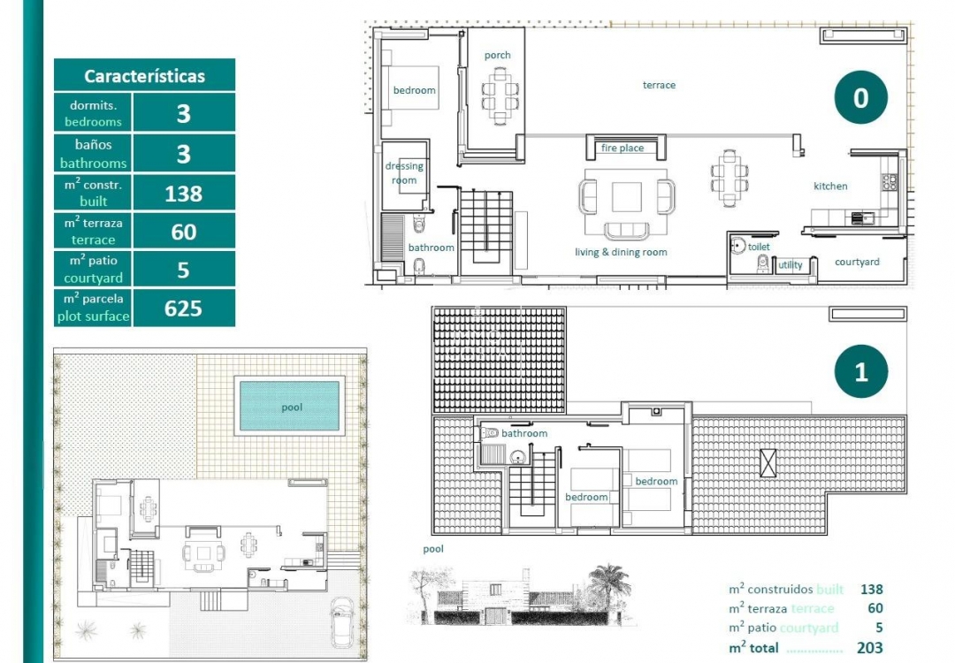 Новое здание - Villa - Sucina