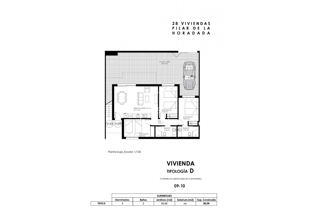 Nieuwbouw Woningen - Ground Floor Bungalow - Pilar de La Horadada - Pilar De La Horadada