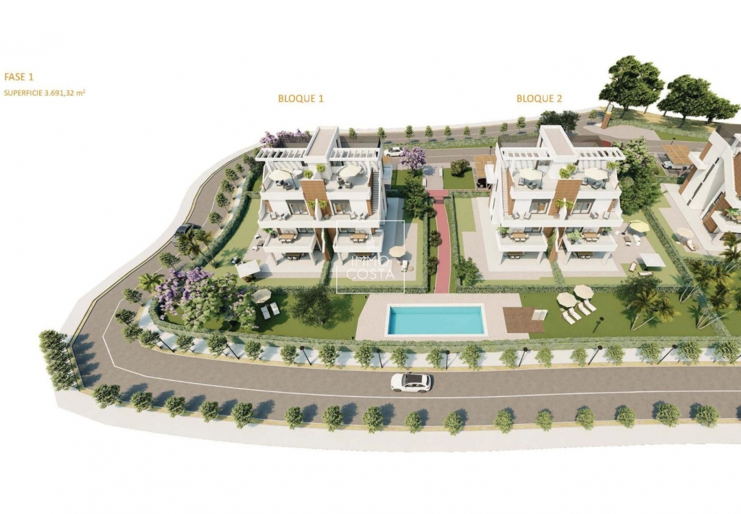 Nowy budynek - Ground floor apartment - Fuente Álamo