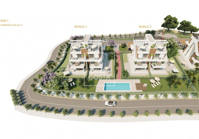 Nowy budynek - Ground floor apartment - Fuente Álamo