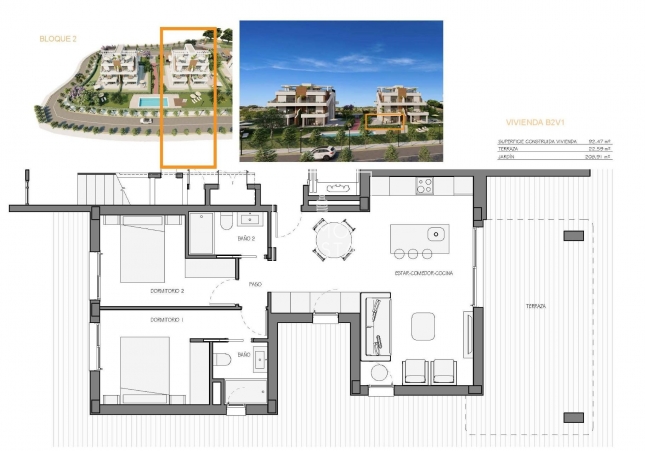 Nowy budynek - Ground floor apartment - Fuente Álamo