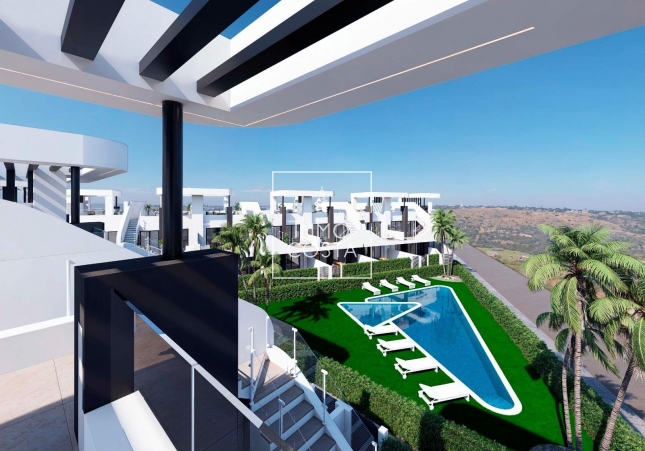 Nieuwbouw Woningen - Top Floor Bungalow - San Fulgencio