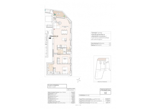 Obra nueva - Apartamento / piso - Hondón de las Nieves