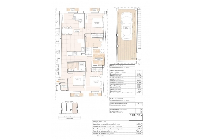 New Build - Apartment / flat - Hondón de las Nieves