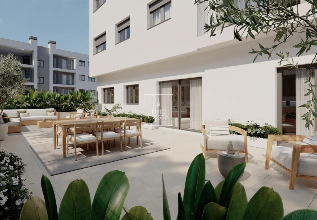 New Build - Ground floor apartment - Alicante