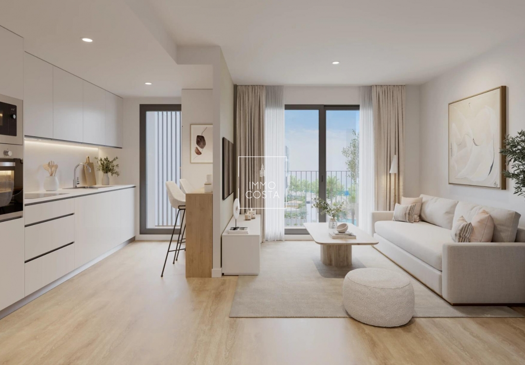 New Build - Ground floor apartment - Alicante