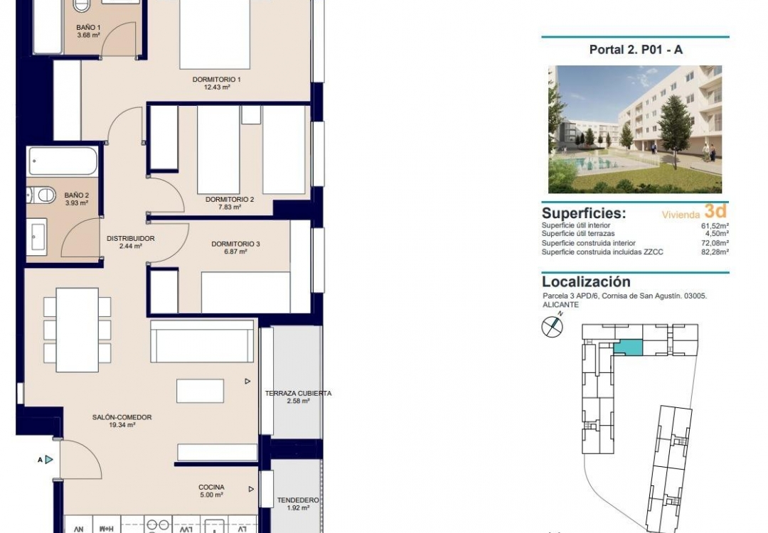 Nouvelle construction - Appartement - Alicante