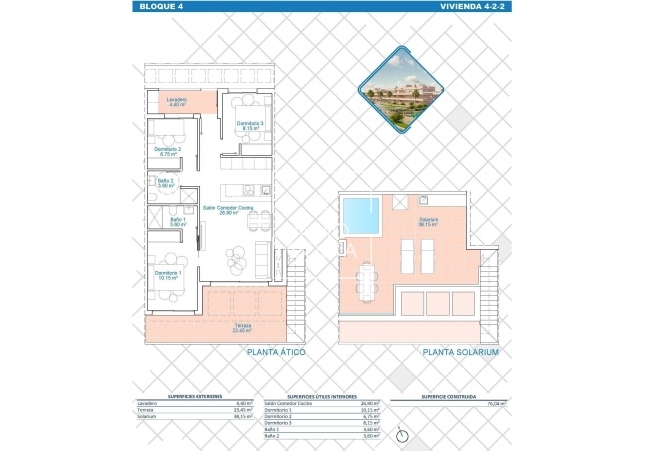 Nouvelle construction - Attique - Pilar de La Horadada - Pilar De La Horadada