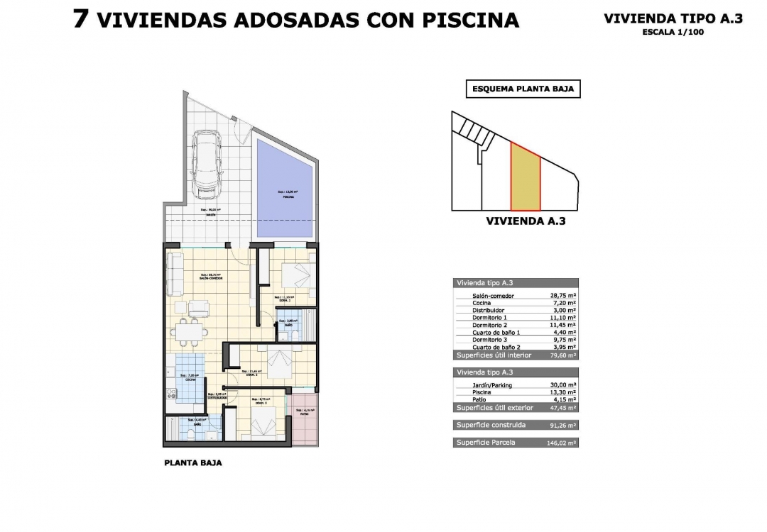 Новое здание - Ground Floor Bungalow - Pilar de La Horadada - Pilar De La Horadada