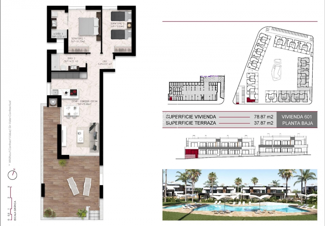 Obra nueva - Ground Floor Bungalow - Ciudad Quesada