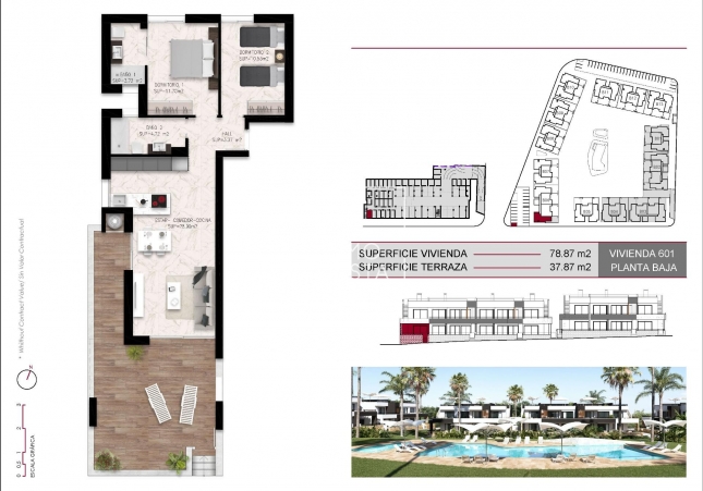 Obra nueva - Ground Floor Bungalow - Ciudad Quesada