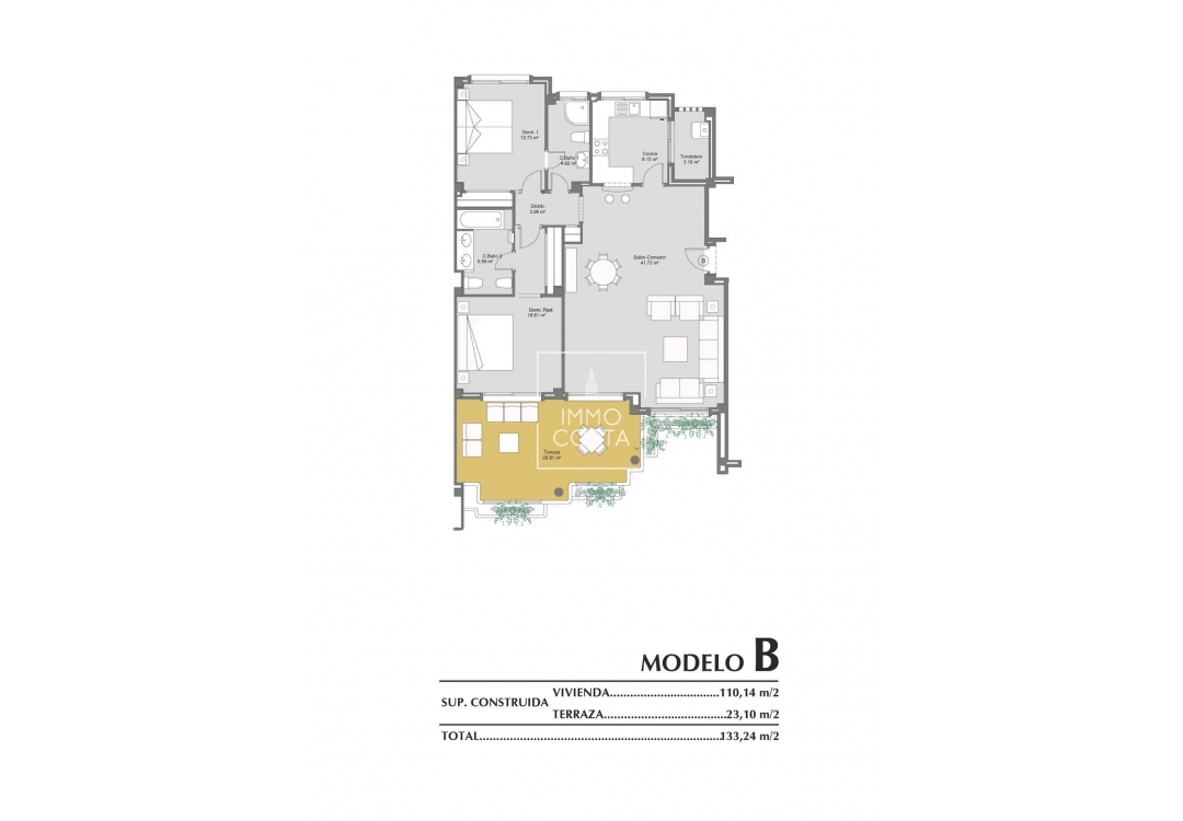 Nieuwbouw Woningen - Ground floor apartment - Orihuela Costa