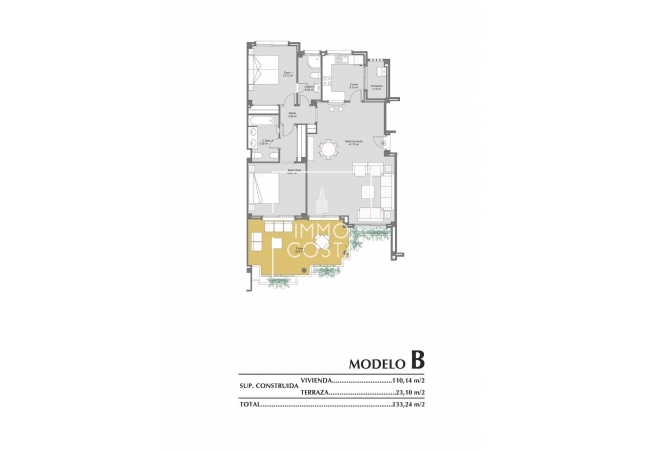 Nieuwbouw Woningen - Ground floor apartment - Orihuela Costa
