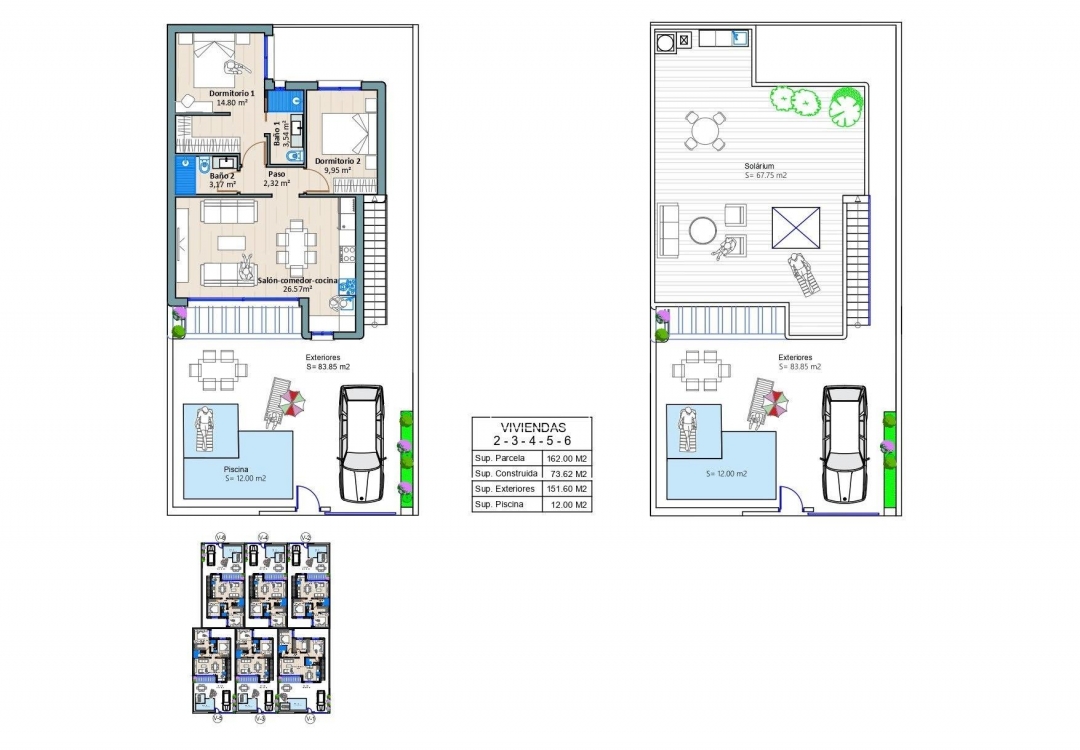 Nieuwbouw Woningen - Villa - Torre Pacheco