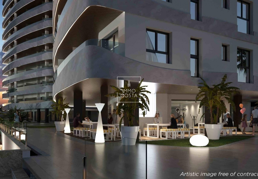 Nowy budynek - Mieszkanie w bloku - La Manga del Mar Menor - La Manga Del Mar Menor