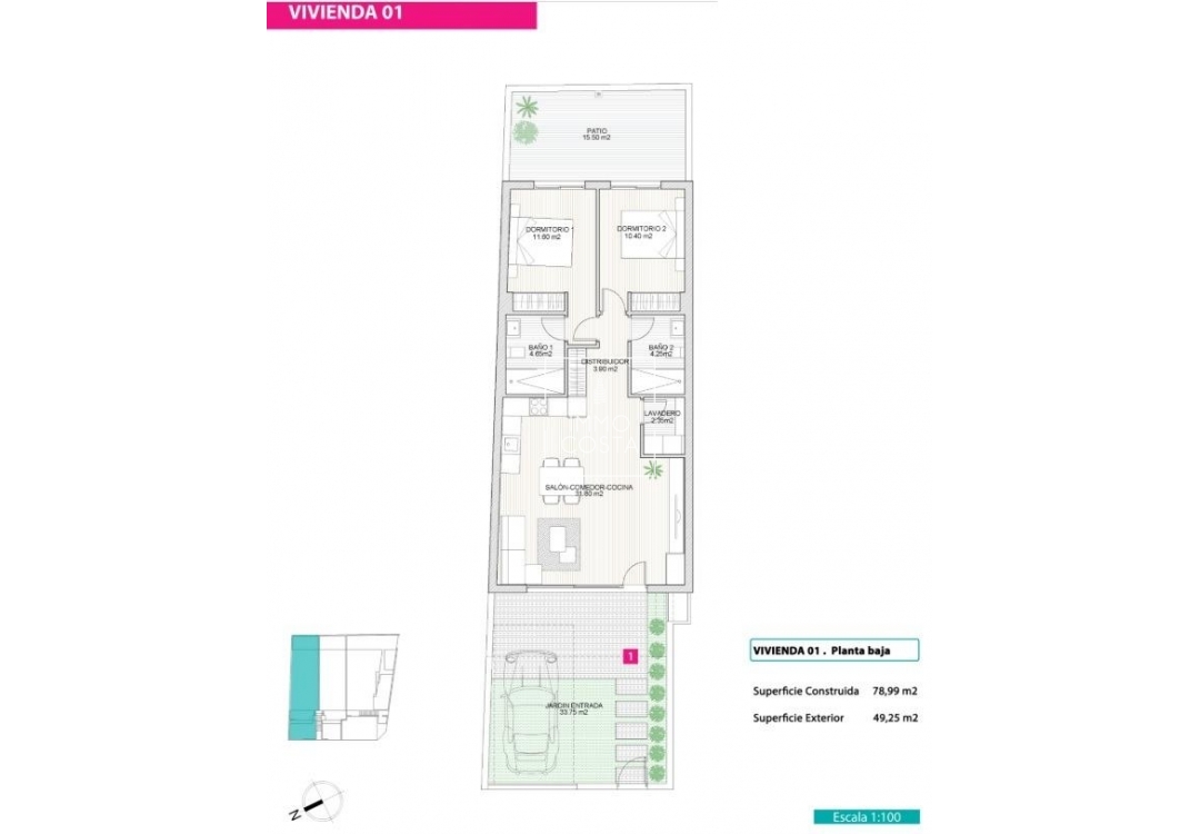 Nouvelle construction - Ground Floor Bungalow - San Pedro del Pinatar - San Pedro Del Pinatar