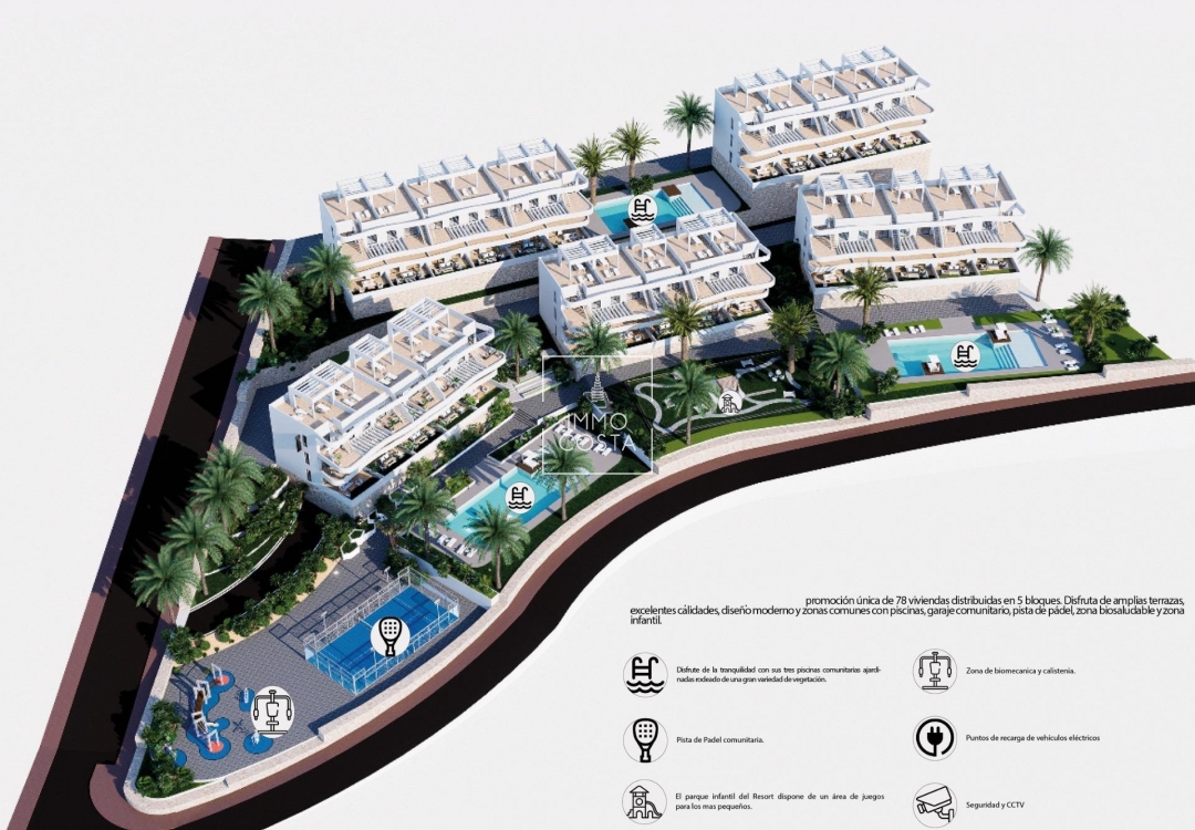 Nieuwbouw Woningen - Appartement / flat - Finestrat