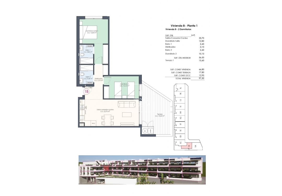 Obra nueva - Apartamento / piso - Benijofar - Benijófar