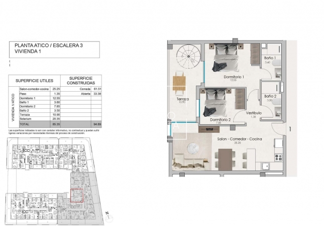 New Build - Penthouse - Santa Pola