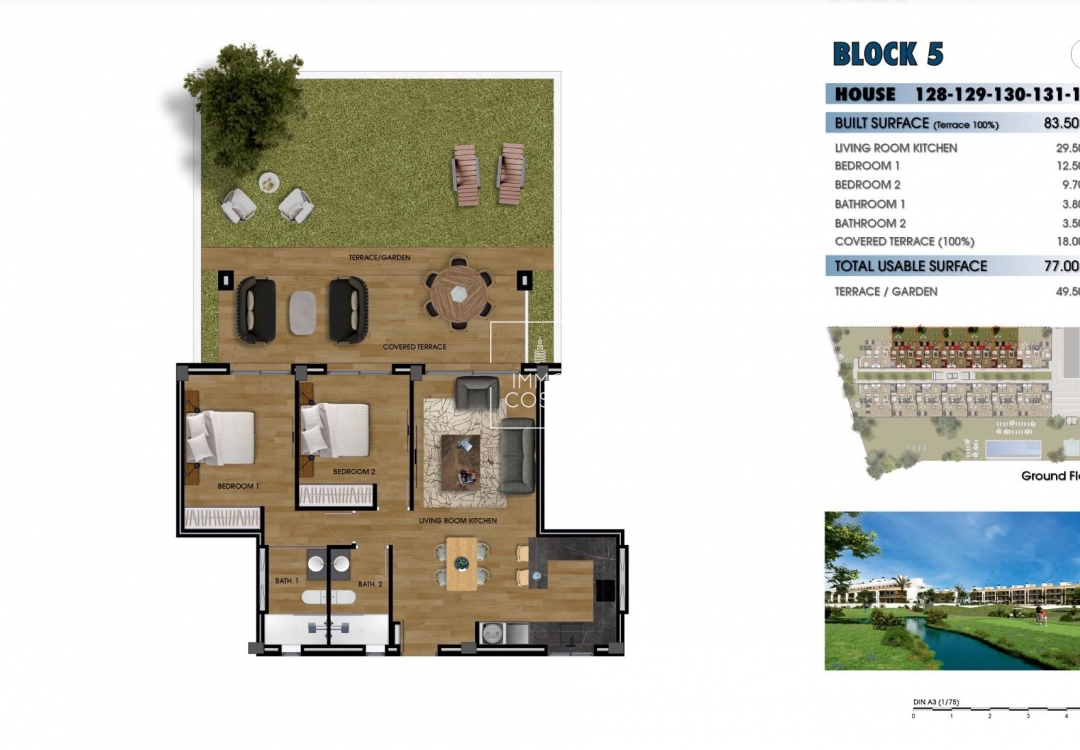 New Build - Ground floor apartment - Los Alcazares