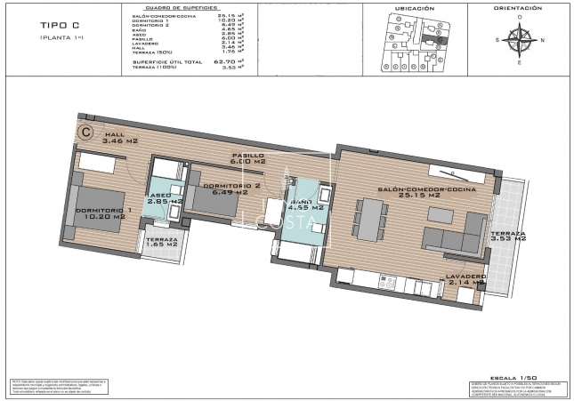 New Build - Apartment / flat - Algorfa