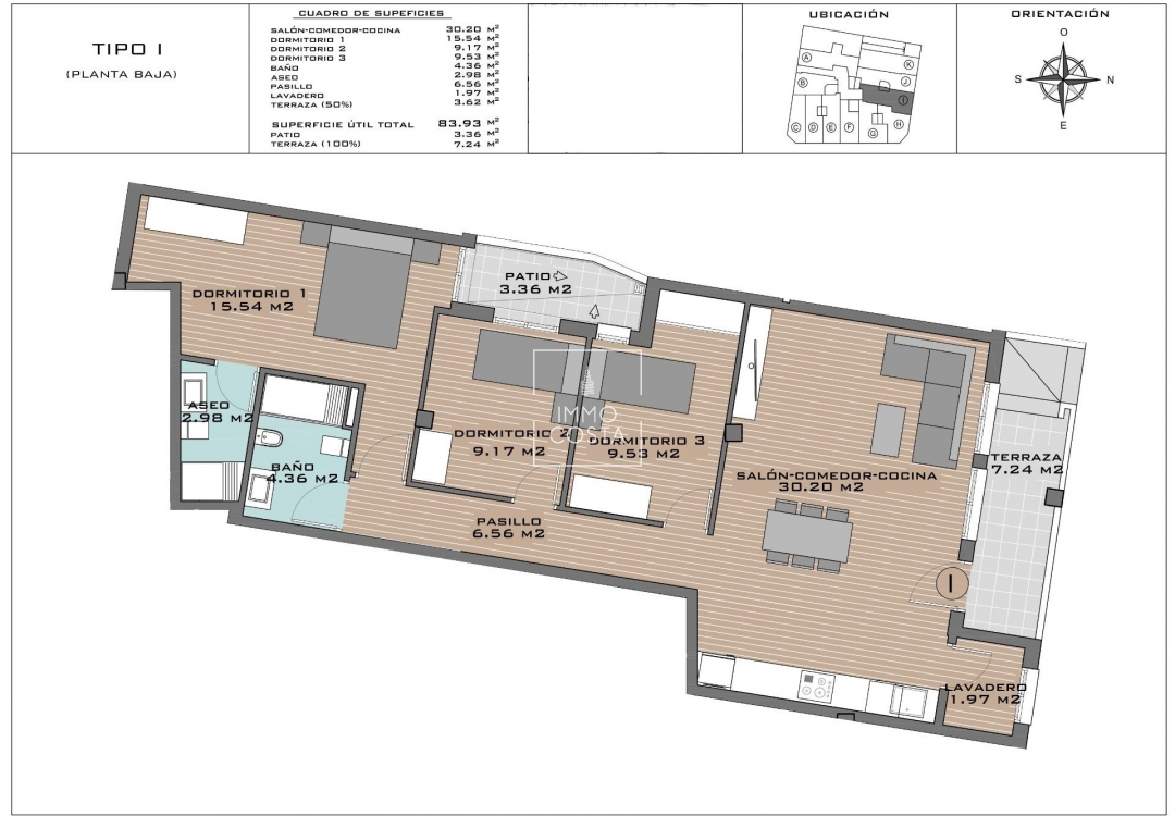 New Build - Ground floor apartment - Algorfa